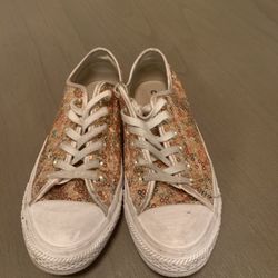 Gold glitter CONVERSE