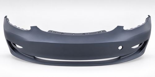 Tesla M 3 Front Bumper Cover 2017-2023 Unpainted without sensors hole