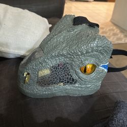 Roaring  Velociraptor Mask For Kids And Adults 