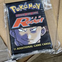 **SOLD** Pokemon Team Rocket Wizards
