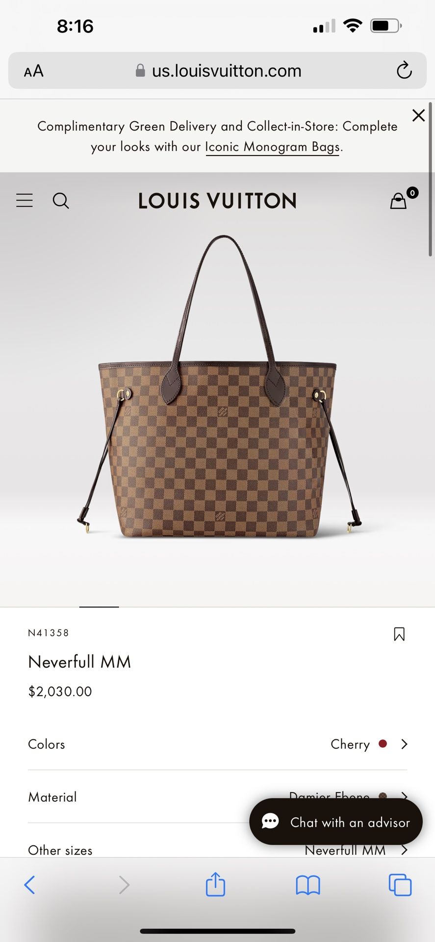 Louis Vuitton Neverfull Mm for Sale in Clarence Center, NY - OfferUp