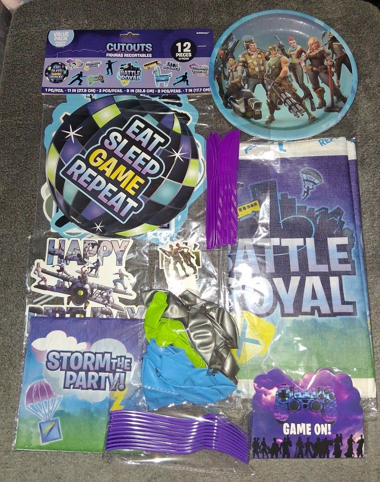 Fortnite Party Supplies 