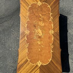  Inlaid Italian Side Table 