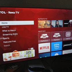 4k Smart High Definition Television HDTV 65 Inch Like New