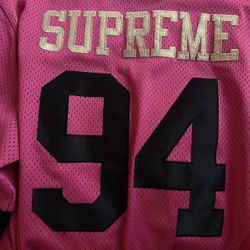 Supreme ankh hockey jersey pink 2025