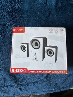 E-1304 USB 2.1 Multimedia Subwoofer Speaker Set