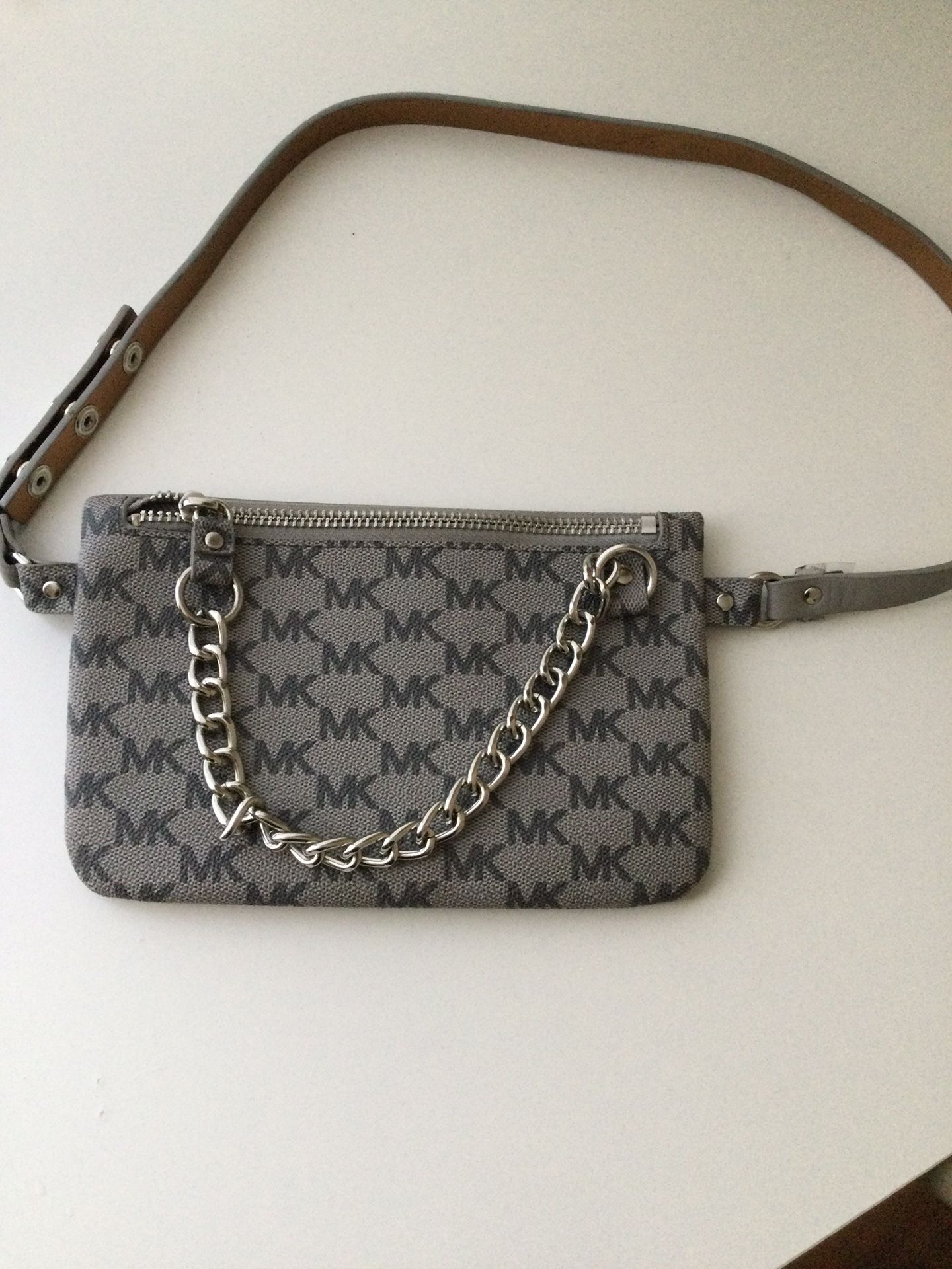 Michael Kors signature gray silver