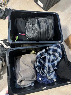 Men clothing and women clothing very good condition