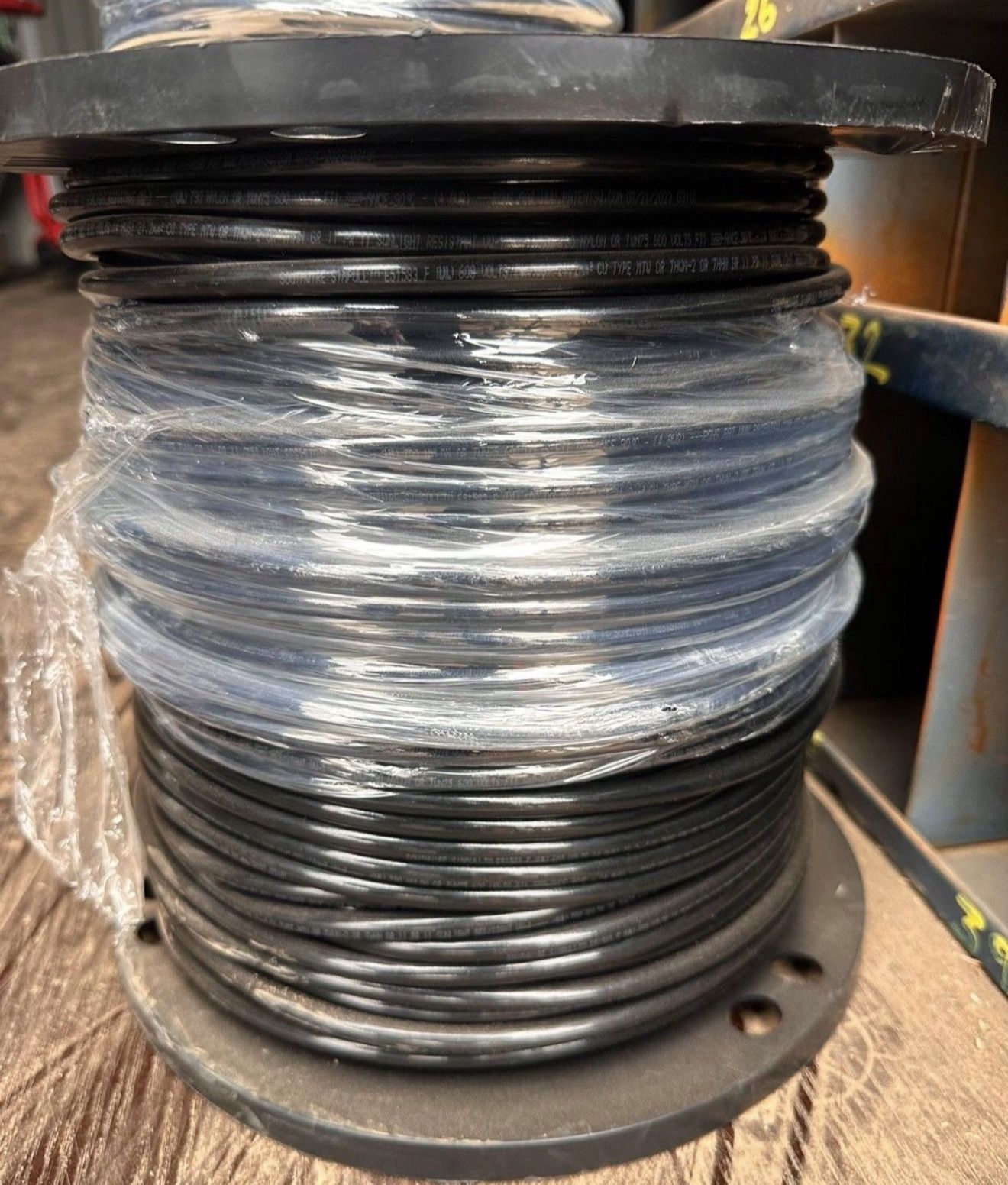 #4 THHN 500ft Stranded Copper Wire New 