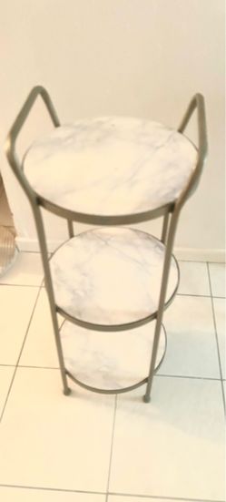 Marble 3 level stand