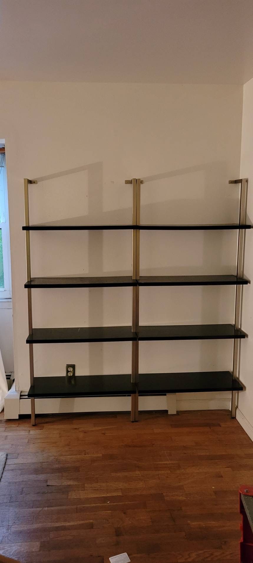 Bookshelves  Two Crate And Barrel Helix