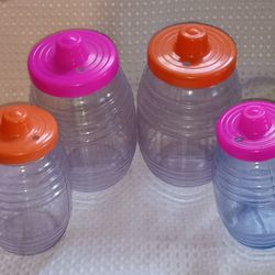 Set Of 4 Vitroleros Agua Fresca Cups $10