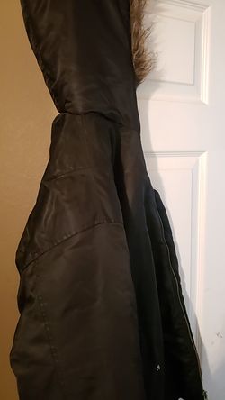 Fur hood jacket