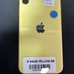 On Sale iPhone 11 64GB Unlocked Display Changed 