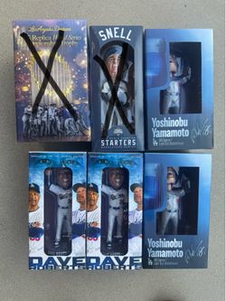 Yamamoto game 7 last out bobblehead for trade