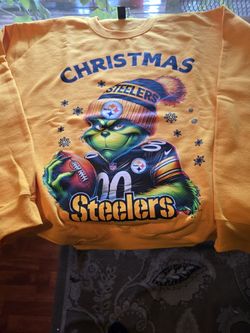 FESTIVE Grinch Pittsburgh Steelers Football Unisex Sweatshirt 
