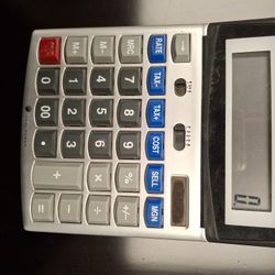 Staples spl-290x cannon calculator 12 digit solar powered desktop