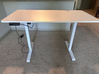 Electric standing desk