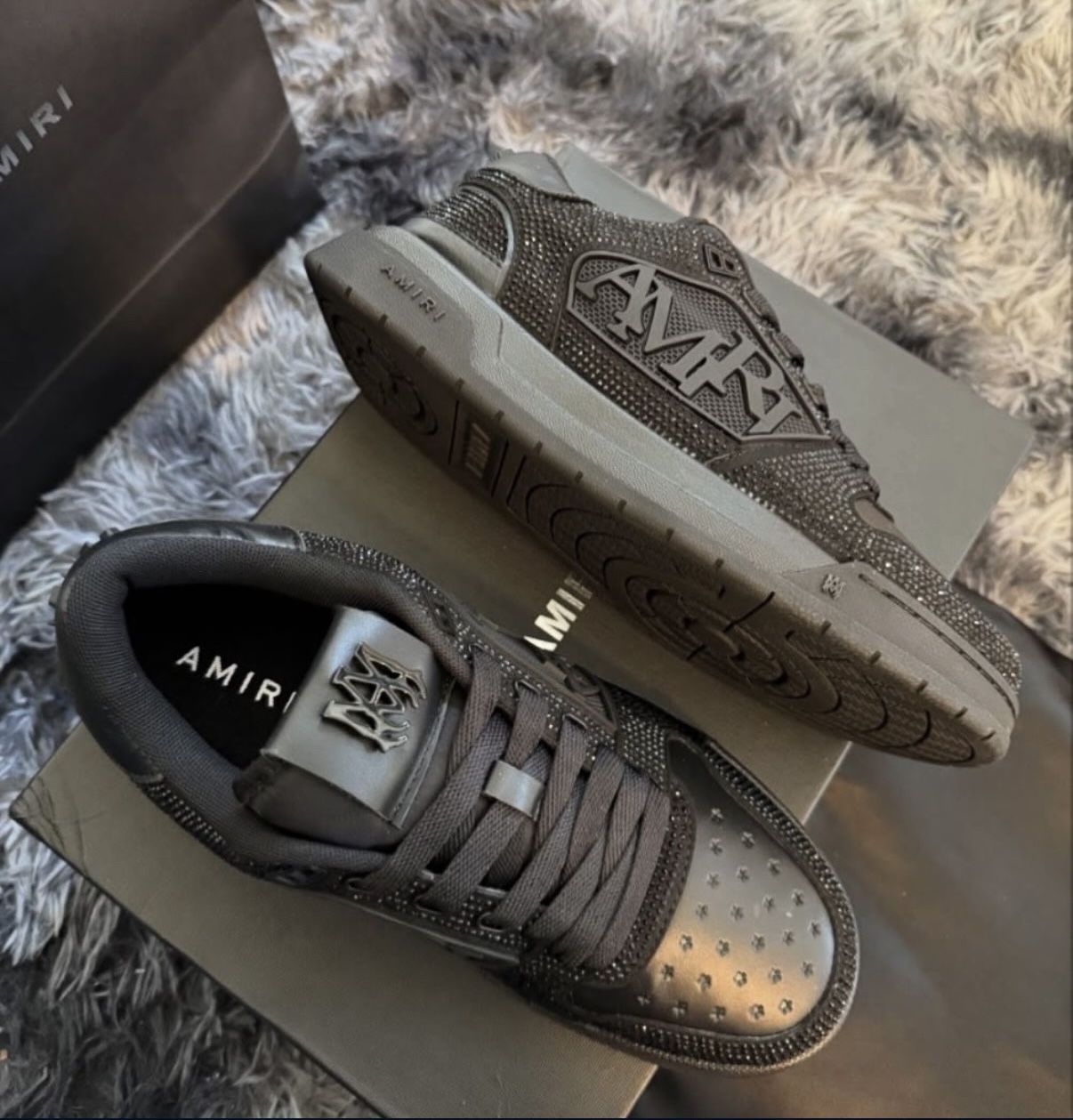 Amiri Shoes Diamonds