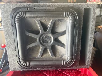 Kicker l7 12” Sub with box