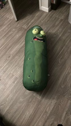 Pickle Rick Pillow.
