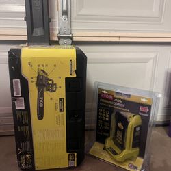 Ryobi Chainsaw & Power Source