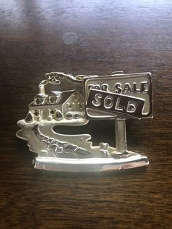 Real Estate Sold Brooch