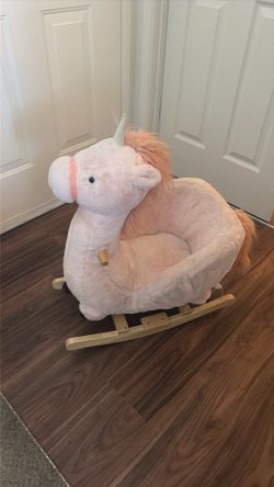 Unicorn rocking horse
