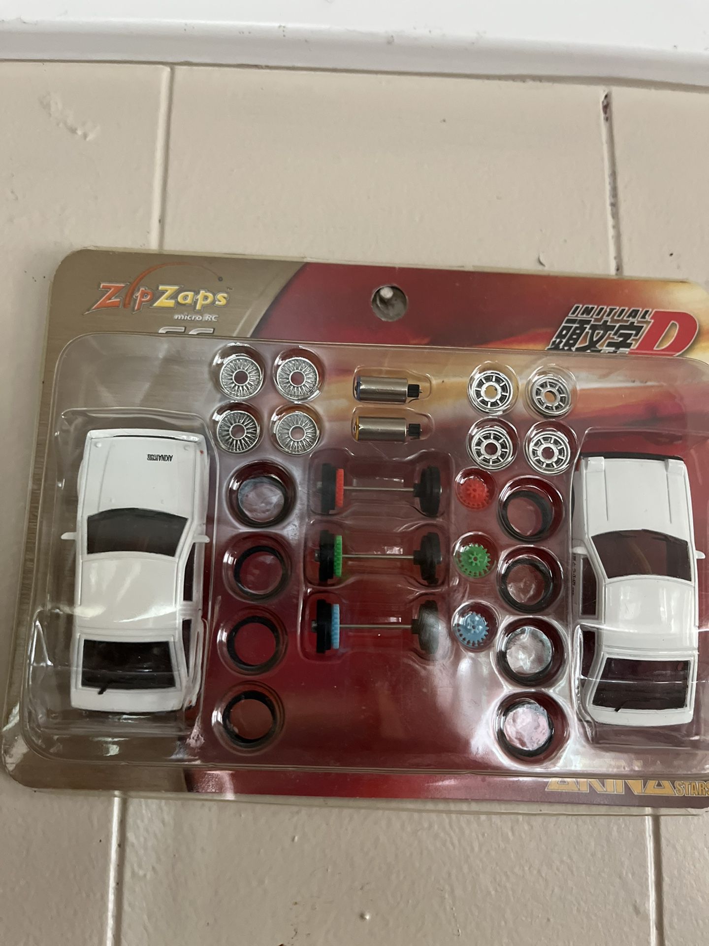 INITIAL D Zip Zaps Micro RC Cars SE Special Edition Tuner Upgrade Kit 