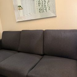 Greyish Blue-ish Couch 