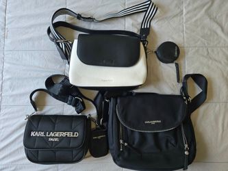 3 Bags / Purses (2) Karl Lagerfeld (1) Calvin Klein