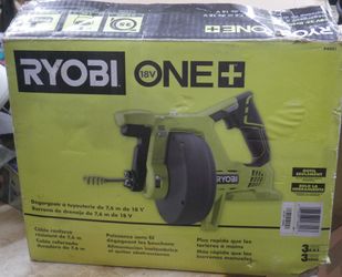 Ryobi P4001 18-Volt Drain Auger No Battery Included 892840-1
