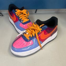 Nike Air force 1 Low Undefeated Multi Color Size 9.5
