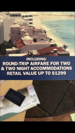 Vacacation with air fare