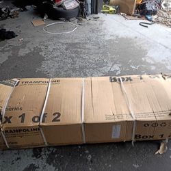 foot round trampoline with an enclosure combo (14RC series). 