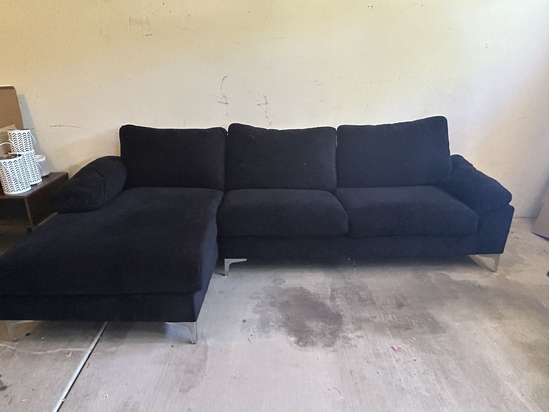 Small Black Couch