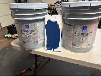 Sherwin Williams Rain Refresh 5 gal dark blue (Salty Dog)