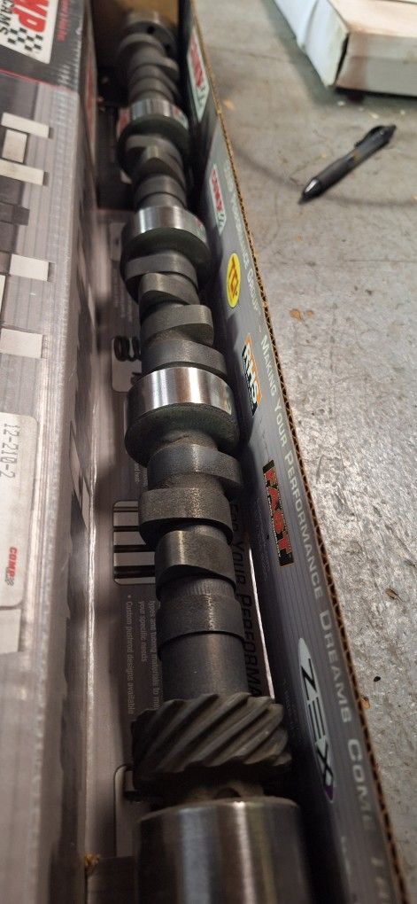 Sbc 350 RV Camshaft Older Hyd Flattop Style Reground From Proven Hard Stock Cam. Like New. Specs In Pics