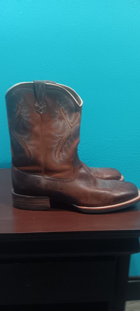 Ariat Quickdraws Cowboy Boots Size 14 Brand New
