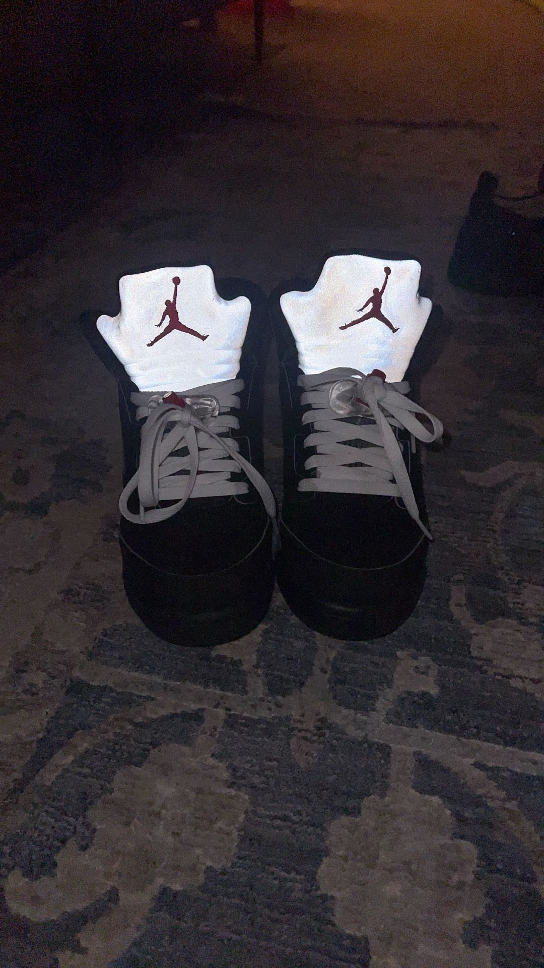Jordan 5s Black Metallic Reimagined