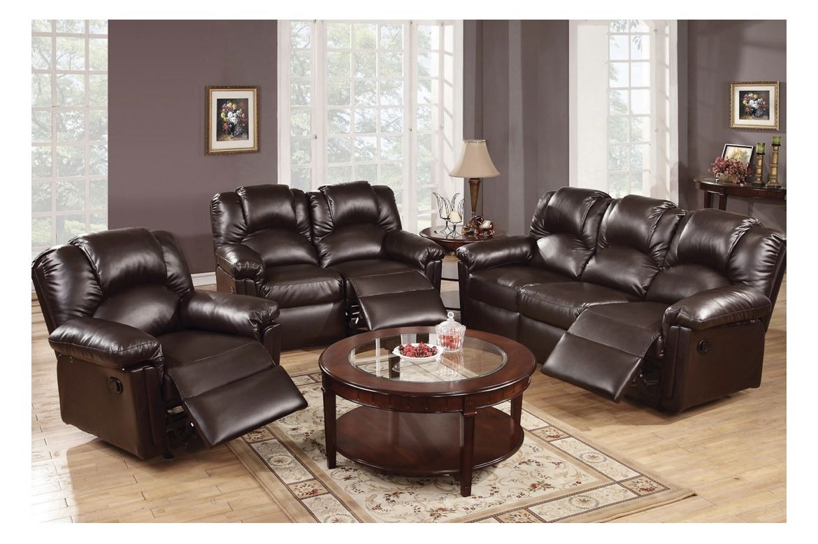 Brown Motion Sofa Set (Free Delivery)