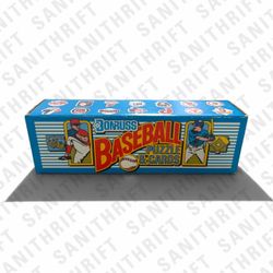 Donruss Baseball Puzzle & Cards Collector Box