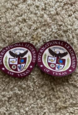 International Leadership of Texas (ILTexas) School Uniform Patches – Set of 3