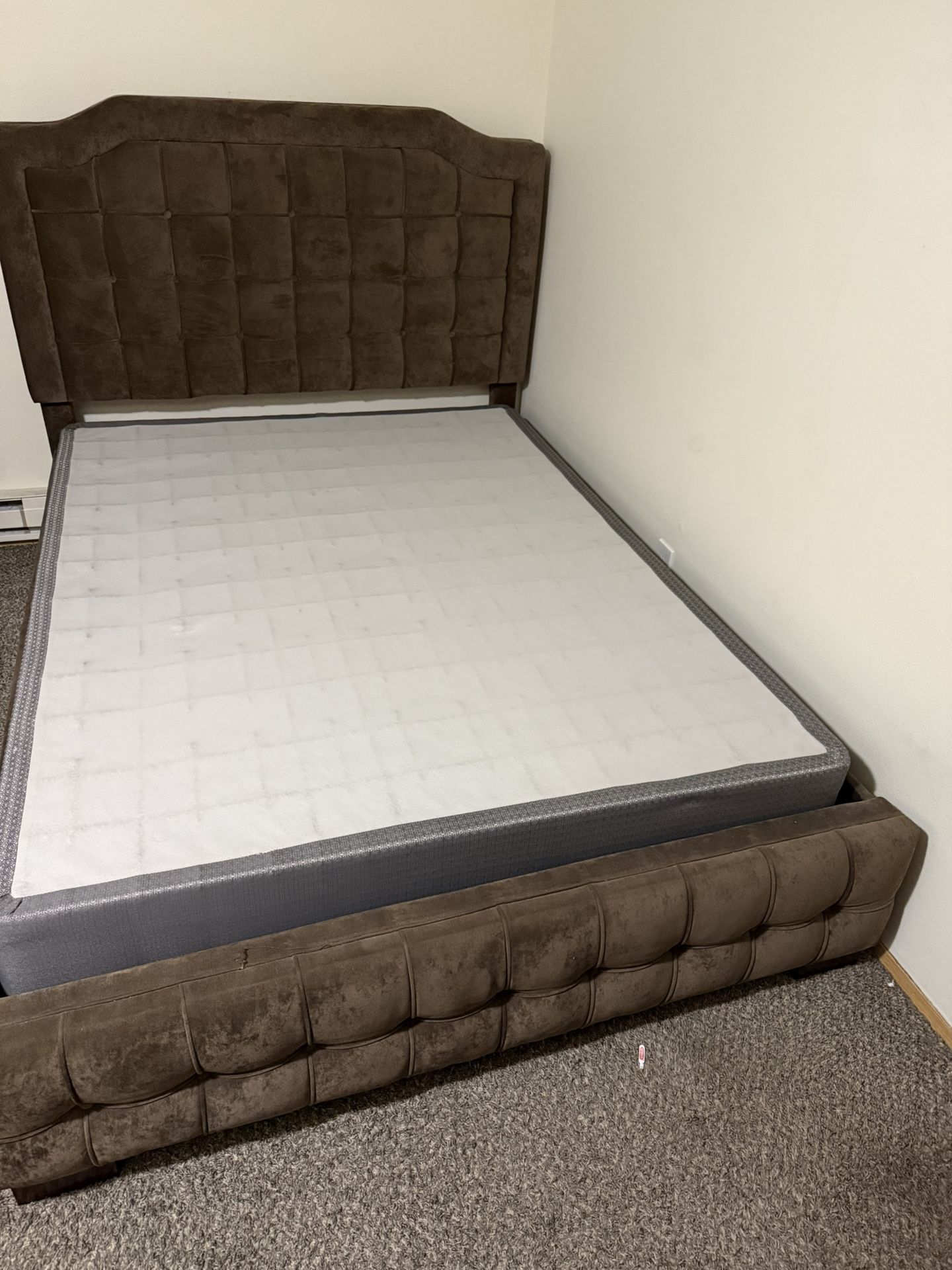 Queen Size Bed Frame And Box Spring
