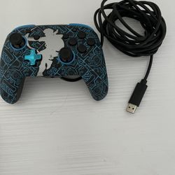 PDP REMATCH GLOW Wired Controller: Sheikah Shoot For Nintendo Switch, Nintendo Switch - OLED Model