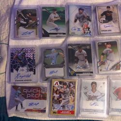 Autographed Sports Cards Lot