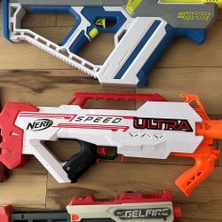15 Nerf Guns For Sale Used Well But In Good Condition