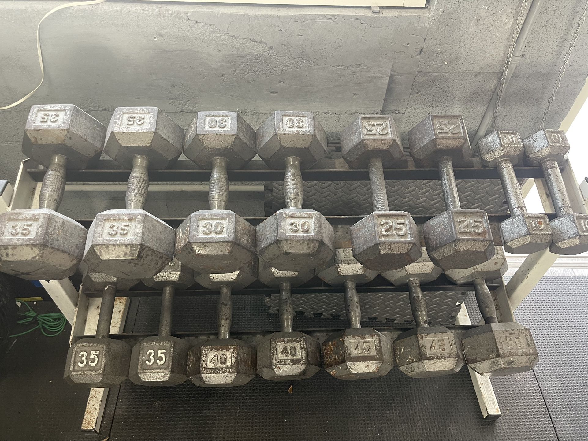Dumbbells 500lbs for $500 OBO