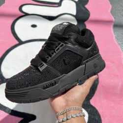 AMIRI Shoes Rhinestone Black 