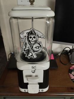 Vintage gumball machine sons of anarchy